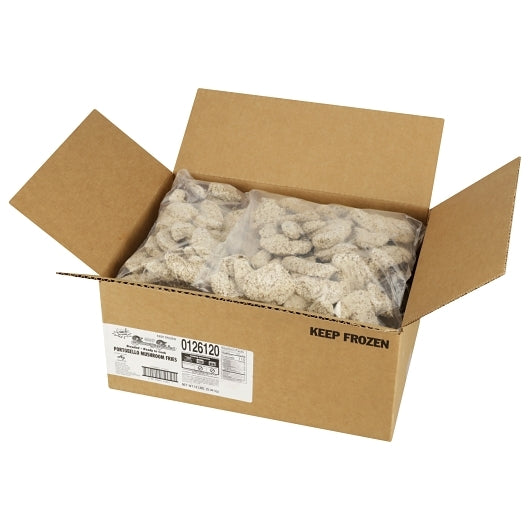 Windsor Freds Breaded Portobello Mushroom Fries, 6 x 2 lb Case - GS1 open-case image