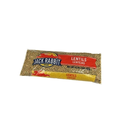 Jack Rabbit Lentils, 24 x 1 lb Case - Beans & Legumes
