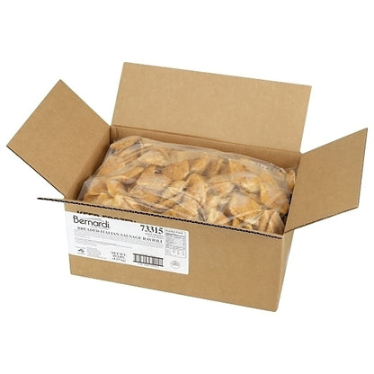 Bernardi Breaded Italian Sausage Ravioli, 2 x 5 lb Case - Frozen Meat & Seafood