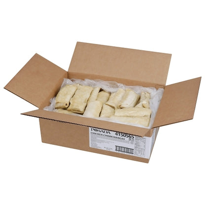 Posada Chicken Chimichanga, 48 x 5 oz Case - GS1 open-case image