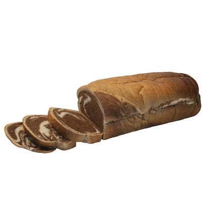 Ralcorp Sliced Rye Sliced Swirl Rye Bread, 1 x 8 x 32 oz Case - Breads, Rolls & Buns