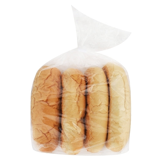 Ralcorp Sub Unsliced Sub Bun, 4 x 15 x 3.625 oz Case - Breads, Rolls & Buns