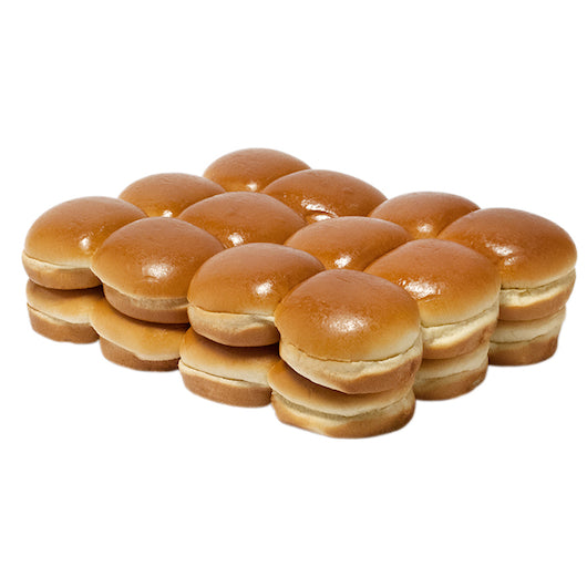 Alpha Baking Sliced Brioche Bistro Slider Buns, 8 x 1.25 oz Case - Breads, Rolls & Buns - image 2