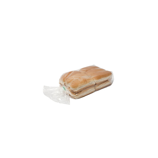Alpha Baking 6 Inch Plain Hot Dog Bun, 12 x 12 x 1.9 oz Case - GS1 raw or uncooked product image