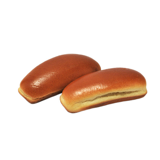 Alpha Baking Brioche Hot Dog Bun, 16 x 2 oz Case - Frozen Meat & Seafood