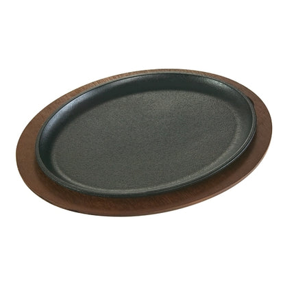 Lodge Oval Cast Iron Preseasoned Griddle, 1 x 3 each Case - DOT product image 4