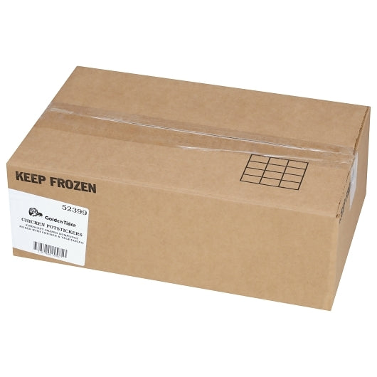 Golden Tiger Chicken Potstickers, 120 x 1 oz Case - GS1 closed shipping case image