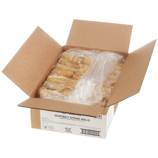 Golden Tiger Vegetable Spring Roll, 144 x 1 oz Case - GS1 open-case image