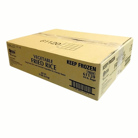 Amoy Veg Fried Rice, Bulk Pack Box (3 Lb Bags, 4 Per Case) - DOT product image 5
