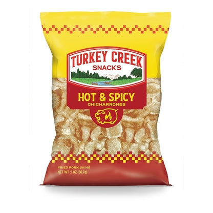 Turkey Creek Box Of Hot Pork Skins; 2 Ounce; 12 Per Case - DOT product image 2