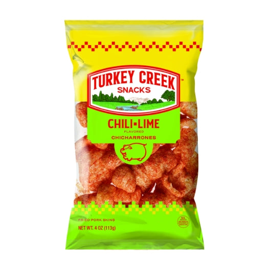 Turkey Creek Snacks Box Of Chili Lime Pork Skin, 12 x 4 oz Case - Snacks - image 2
