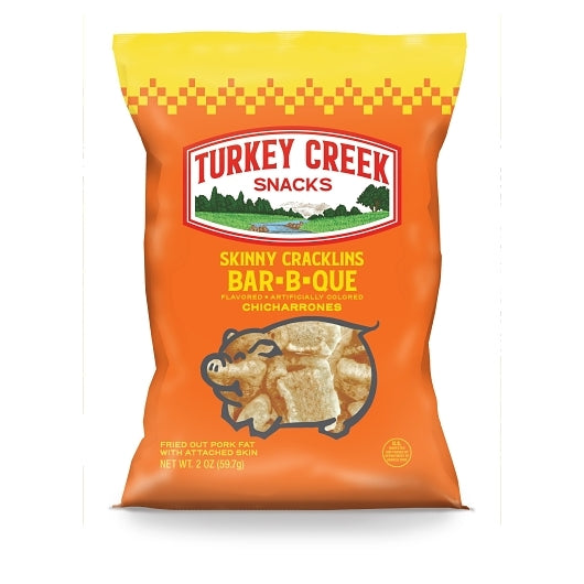 Turkey Creek Snacks Box Of Bbq Skinny Cracklins, 12 x 2 oz Case - Snacks - image 2
