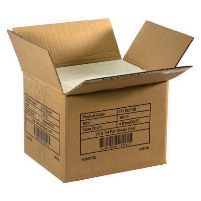 Daymark Liner Third 1/3 and 1/4 Steam Pan Liner 18" X 14", 4 x 250 ct Case - DOT product image 5