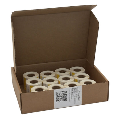 Daymark DissolveMark-Dissolvable Adhesive 2 inch X 2 Inch Rectangle Tuesday Shelf Life Label, 12 x 250 ct Case - DOT product image 4