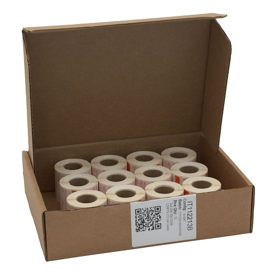Daymark DissolveMark-Dissolvable Adhesive 2 inch X 2 Inch Rectangle Saturday Shelf Life Label, 12 x 250 ct Case - DOT product image 4