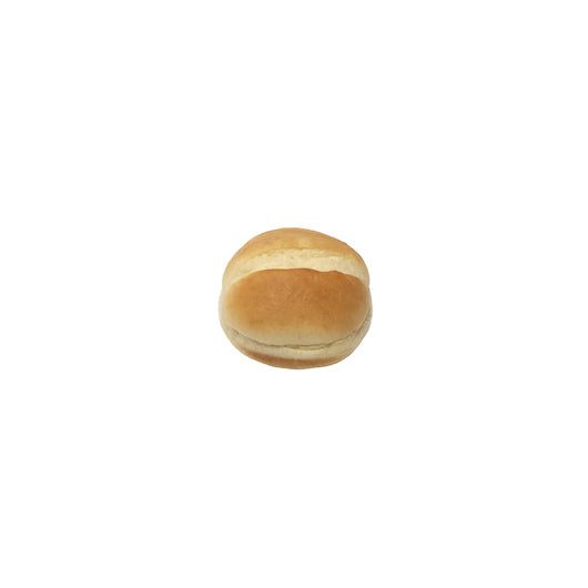 Alpha Baking Split Top Potato Bun, 6 x 12 x 3.25 oz Case - Frozen Potatoes Sides