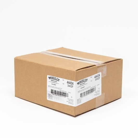 Wholly Frozen Avocado Pulp, 1 x 12 ct Case - GS1 closed shipping case image