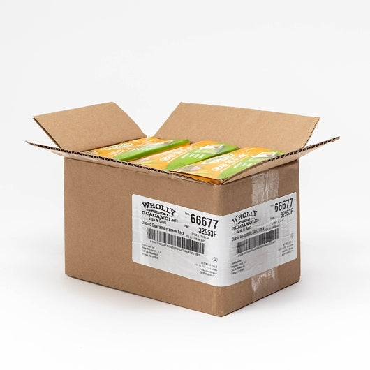 Wholly Classic Guacamole, 3 x 10 x 2 oz Case - GS1 open-case image