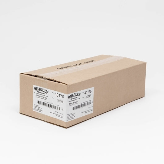 Wholly Individually Wrapped Avocado Halves, 1 x 64 ct Case - GS1 closed shipping case image