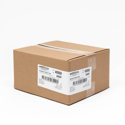 Wholly AVOCADO SNACK PACK, 1 x 48 ct Case - GS1 closed shipping case image