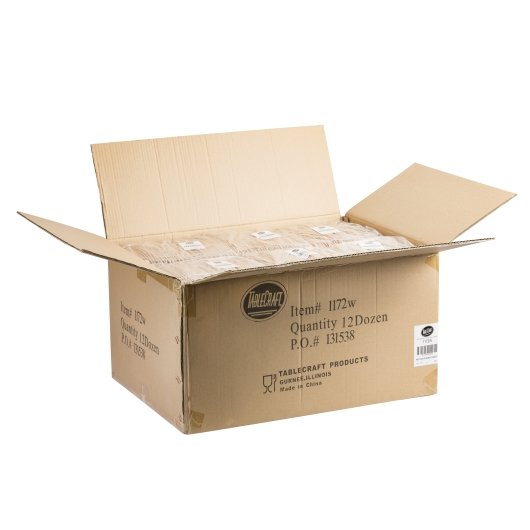 Tablecraft 9 Inch X 6 Inch X 2.5 Inch Rectangle Natural Basket, 1 x 12 each Case - GS1 open-case image