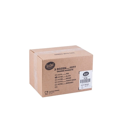 Tablecraft Grande Black Basket, 1 x 36 each Case - DOT product image 6