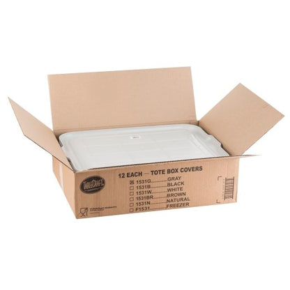 Tablecraft Gray Tote Box Cover, 1 x 1 each Case - DOT product image 7