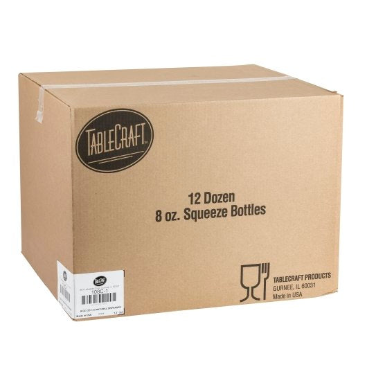 Tablecraft 8 Ounce Natural Dispenser, 1 x 12 each Case - DOT product image 6