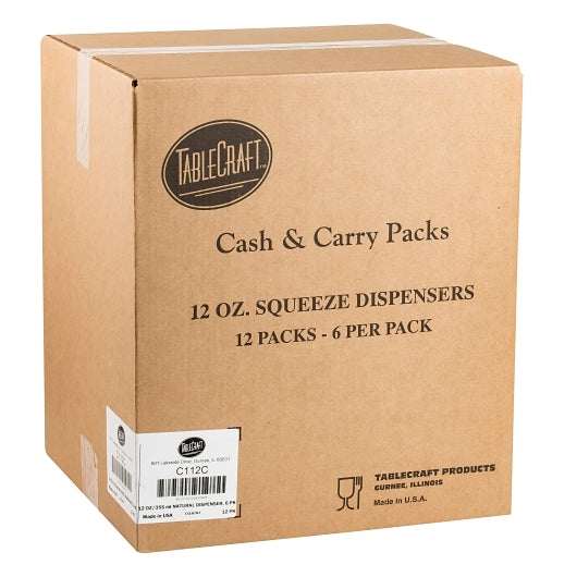 Tablecraft SQUEEZE BOTTLE 12 OUNCE, 12 x 6 ct Case - DOT product image 2