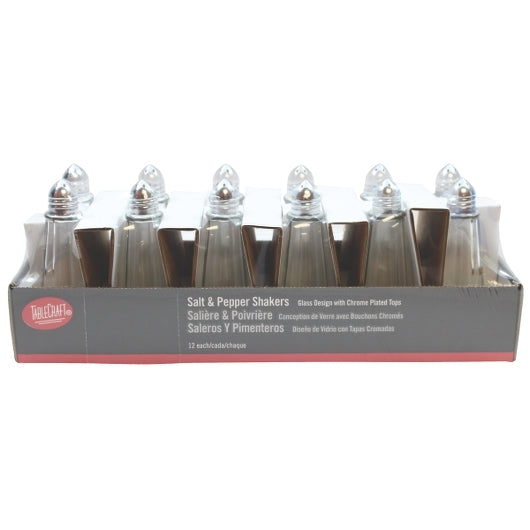 Tablecraft 1 Ounce Eiffel Tower Salt and Pepper Chrome Top Shaker, 4 x 12 ct Case - DOT product image 3