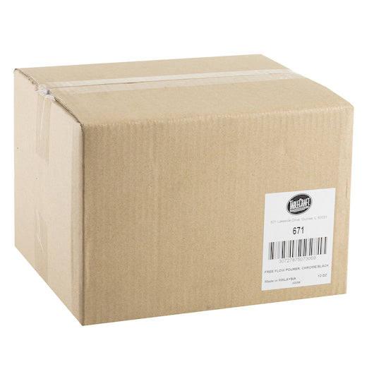 Tablecraft Chrome Black Free Flow Pourer, 1 x 12 each Case - DOT product image 7