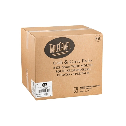 Tablecraft Products C10853C Widemouth, 8 Oz./237 Ml, Natural (Pack Of 72) - DOT product image 2