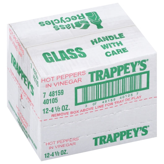 Trappey PEPPERS IN VINEGAR, 12 x 4.5 fl oz Case - DOT product image 8