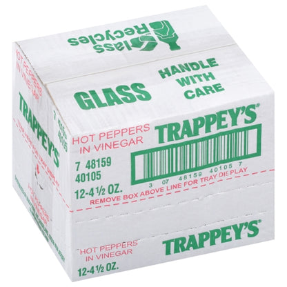 Trappey PEPPERS IN VINEGAR, 12 x 4.5 fl oz Case - DOT product image 8