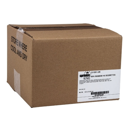 Kerry Decorettes Rainbow Non-Partially Hydrogenated Bpa Free, 4 x 6 lb Case - DOT product image 4