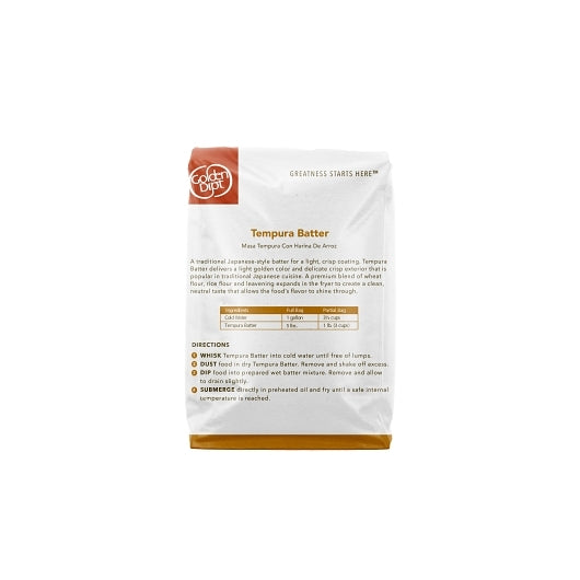 (Price/CASE)Golden Dipt G7013.21 Tempura Batter High Yield 6-5 P - DOT product image 3
