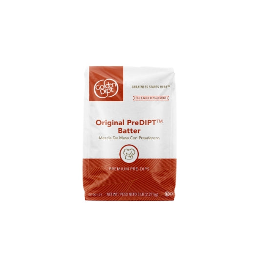 Golden Dipt Kosher Pre-Dip, Egg And Milk Replacement, 6 x 5 lb Case - Beverages