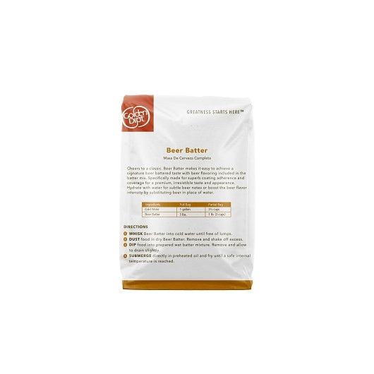 Beer Complete Batter Beer Batter Mix, 6 x 5 lb Case - DOT product image 3