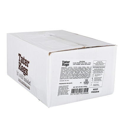 Stone Gate Foods Bacon, Cheddar & Chive Jumbo Stuffed Potato Appetizer, 1 x 10 lb Case - DOT product image 7