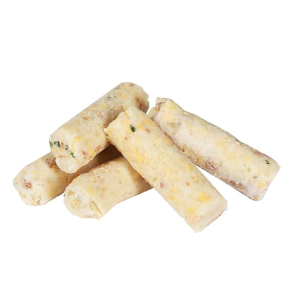 Tater Kegs Bacon, Cheddar & Chive 1 Oz Avg Jumbo Stuffed Potato Appetizer, 1 x 10 lb Case - Frozen Snacks & Appetizers