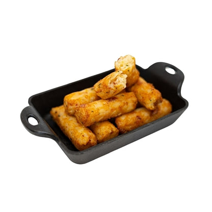 Tater Keg - Bacon, Cheddar & Chive 1 Oz Avg Jumbo Stuffed Potato Appetizer, 1 x 10 lb Case - Alternate product angle or state