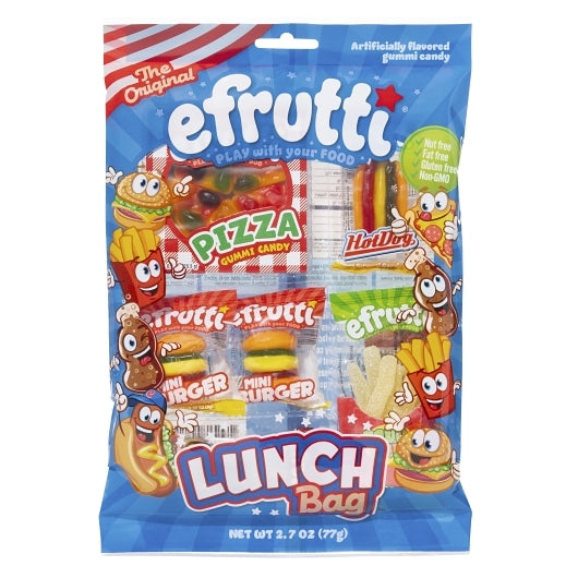 Efrutti Lunch Bag Gummy Candy, 12 x 2.7 oz Case - DOT product image 3