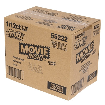 Efrutti Movie Bag Gummy Candy, 12 x 2.7 oz Case - Candy & Confections