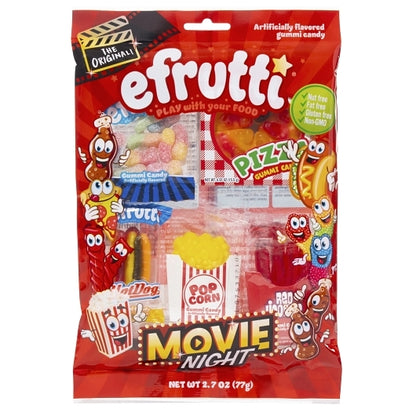 Efrutti Movie Bag Gummy Candy, 12 x 2.7 oz Case - DOT product image 3