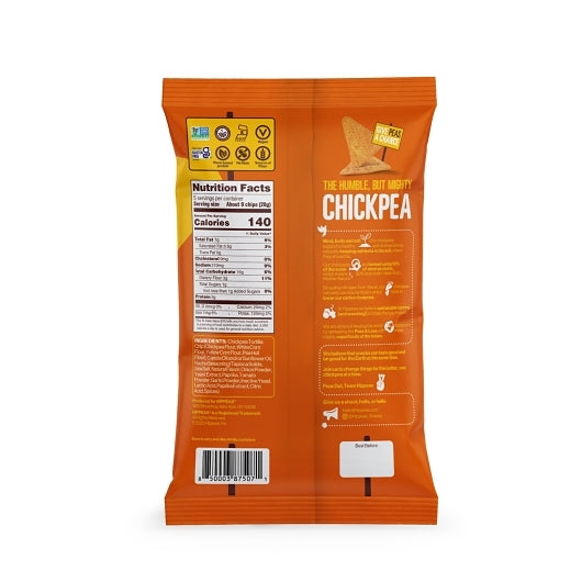 Hippeas Nacho Chickpea Tortilla Chips, 12 x 5 oz Case - DOT product image 4