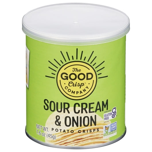 The Good Crisp Company Sour Cream & Onion Flavored Crisps Case, 12 x 1.6 oz Case - Snacks - image 2
