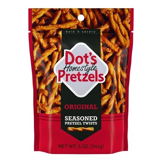 Dot's Homestyle Pretzels Original Pretzels Case, 10 x 5 oz Case - Popcorn, Pretzels & Snack Mix - image 2