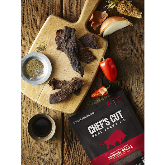 Chef's Cut Real Jerky Co. Smoked Beef Original Recipe, 8 x 2.5 oz Case - DOT product image 3