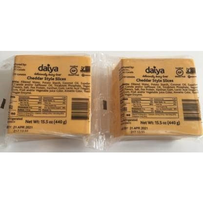 Daiya Vegan Cheddar Style Slices, 4 x 1.94 lb Case - DOT product image 6