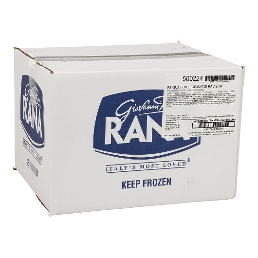 Rana Quattro Formaggi Four Cheese Quattro Formaggi Ravioli, 2 x 3 lb Case - DOT product image 4